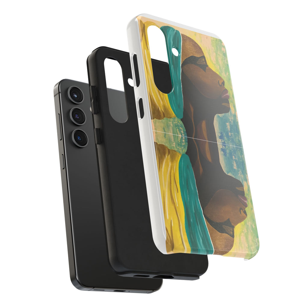 Hues of Heritage Phone Case Hand Painted