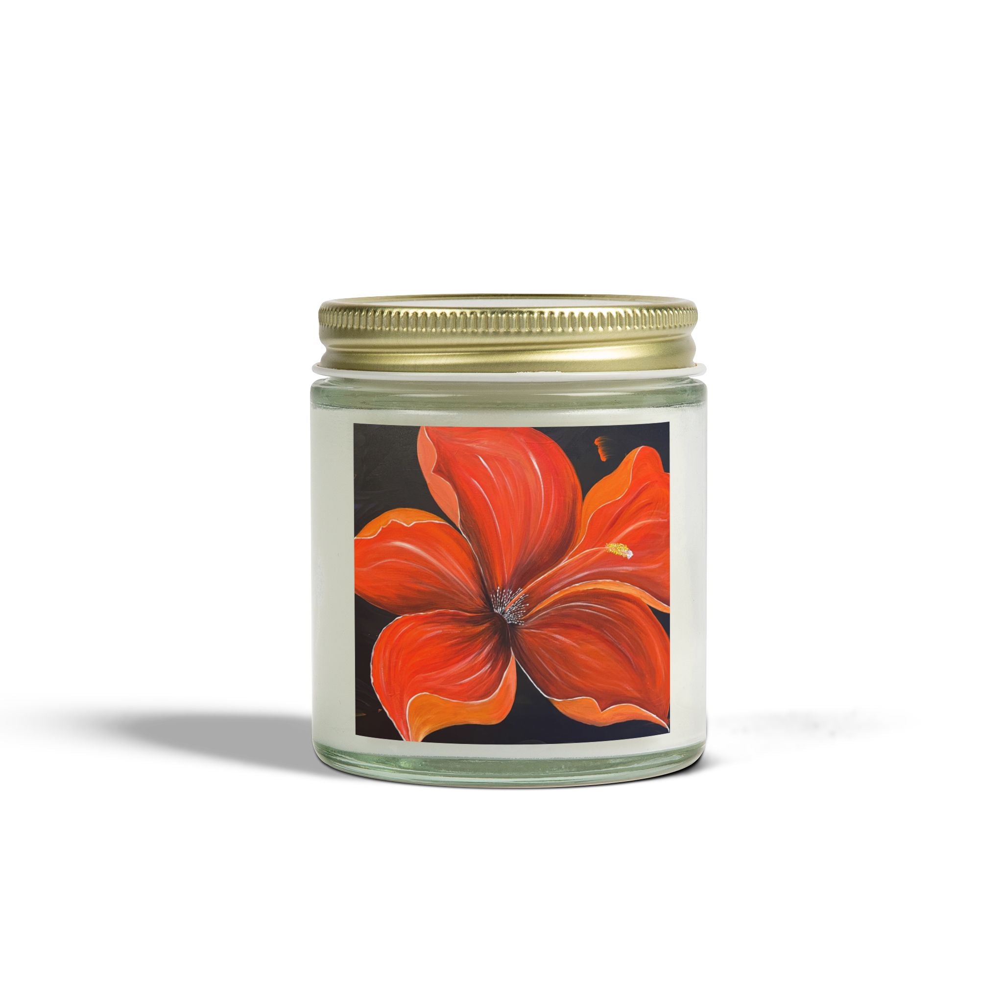 Scarlet Veil Scented Candles, Coconut Apricot Wax (4oz, 9oz)