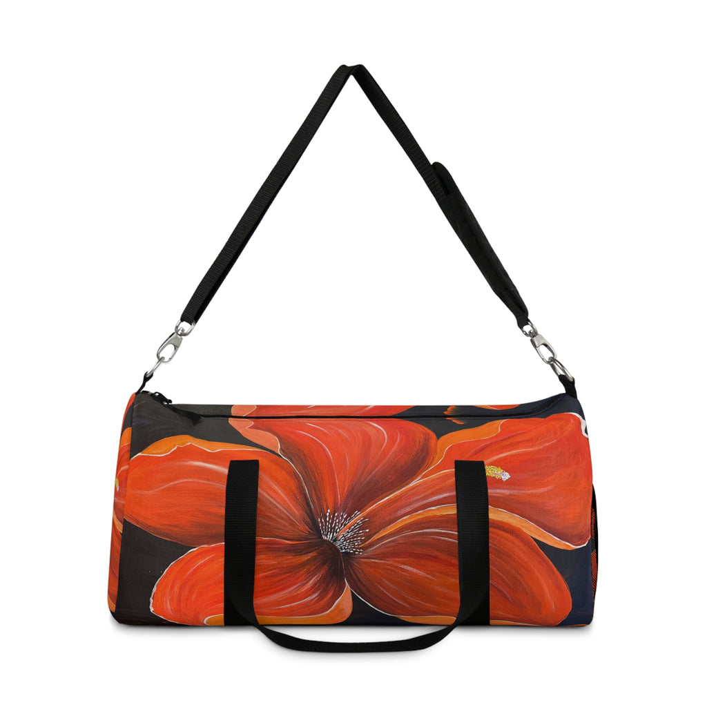 Scarlet Veil Duffel Bag