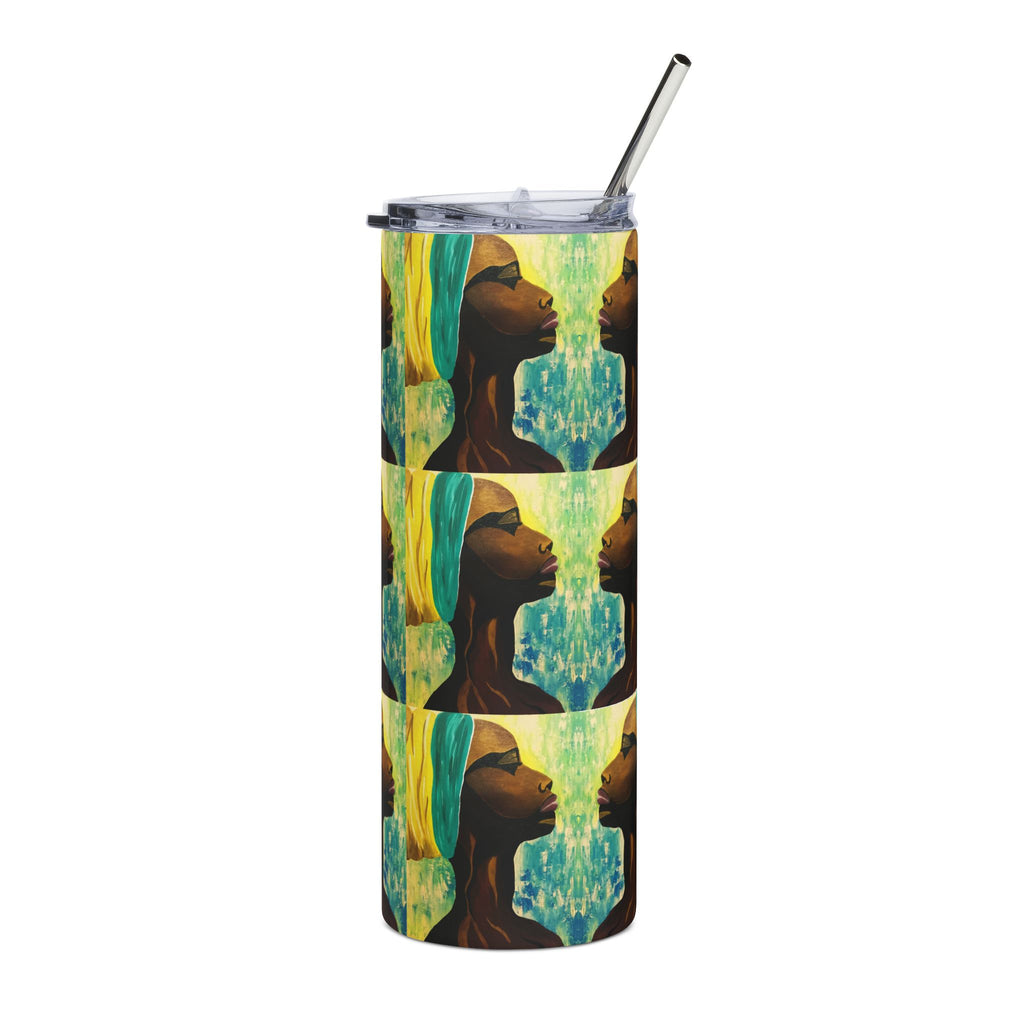 Hues of Heritage 20oz Stainless Steel Drinkware, Unique Design for Coffee Lovers, Gift for Her, Travel Mug, Inspirational