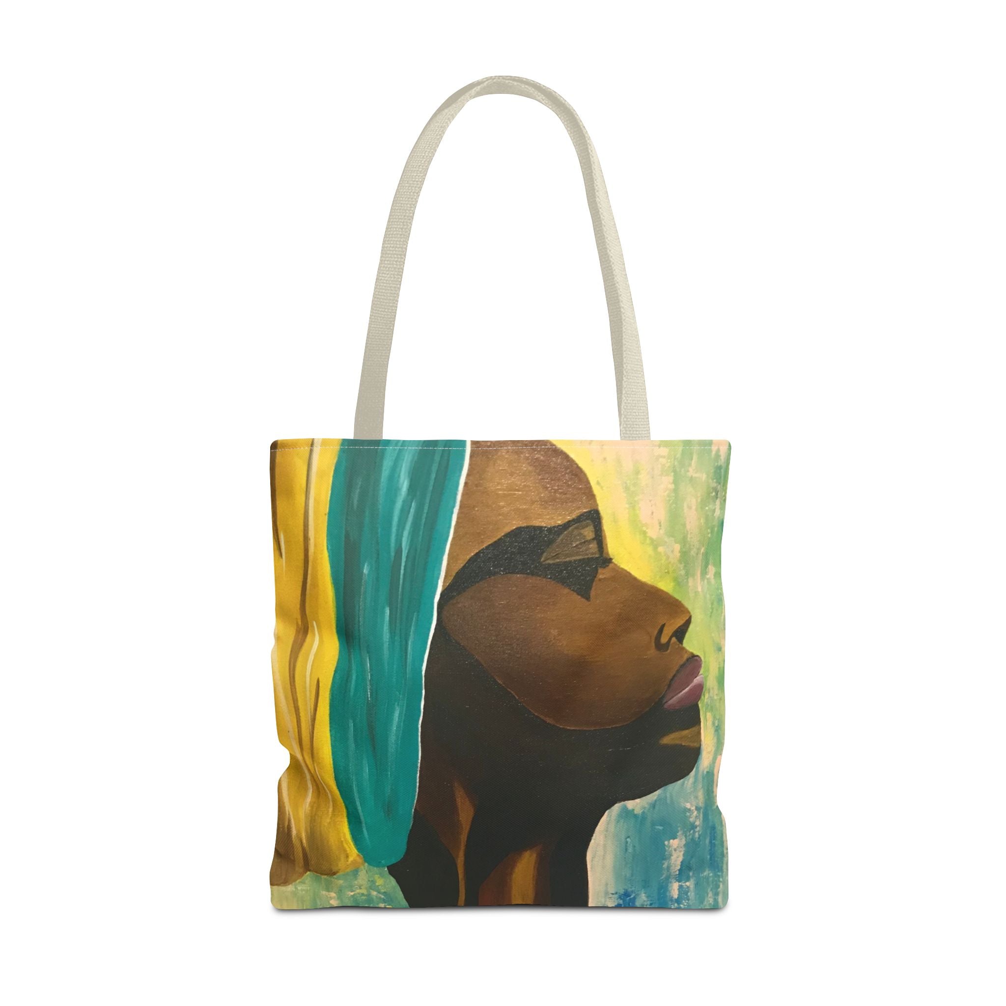 Hues of Heritage Hand Painted Tote Bag