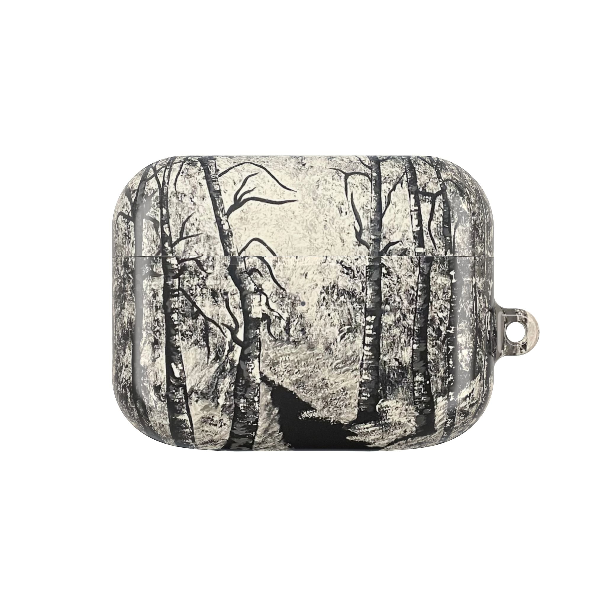 Silver Shadows AirPod Case