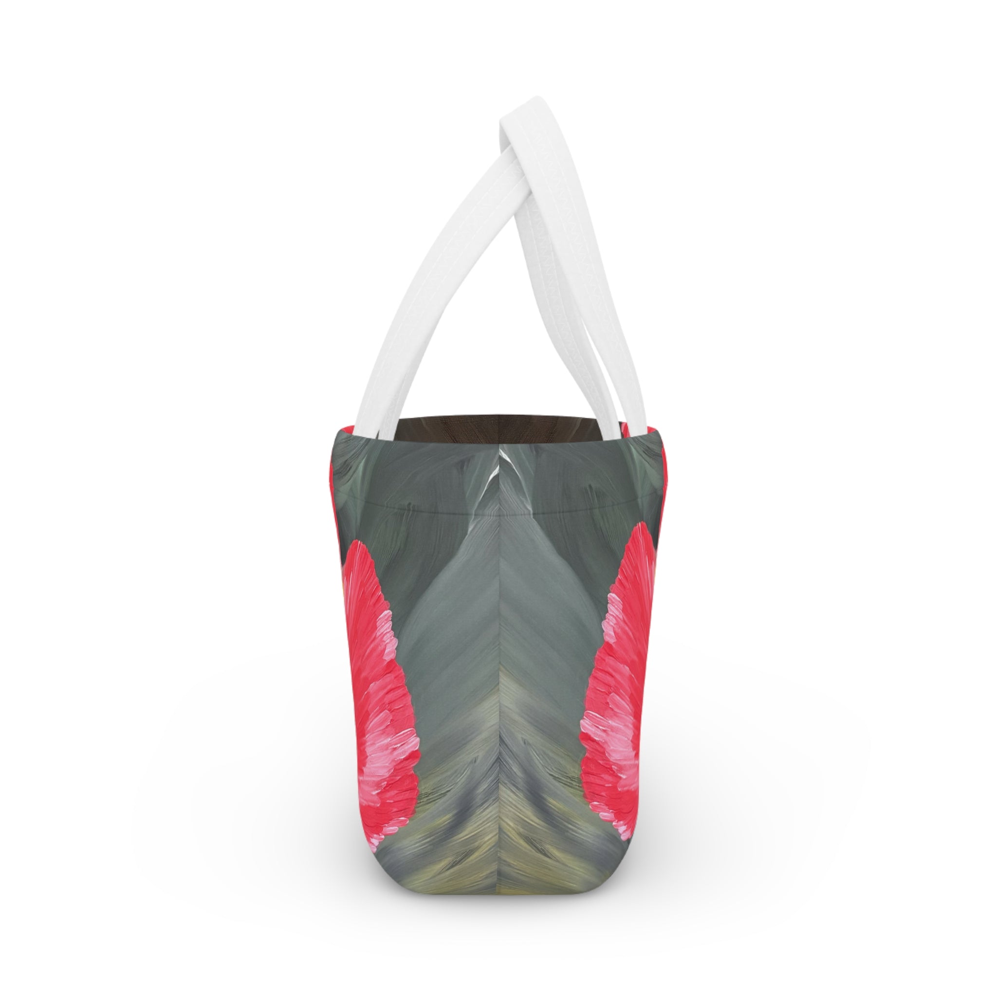 Hibiscus Hues Lunch Bag — Insulated Tote