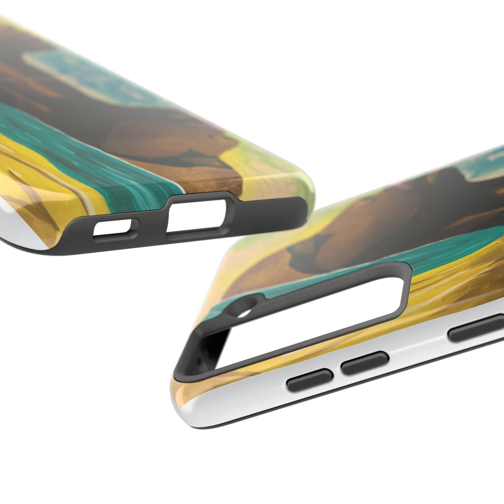 Hues of Heritage Phone Case Hand Painted