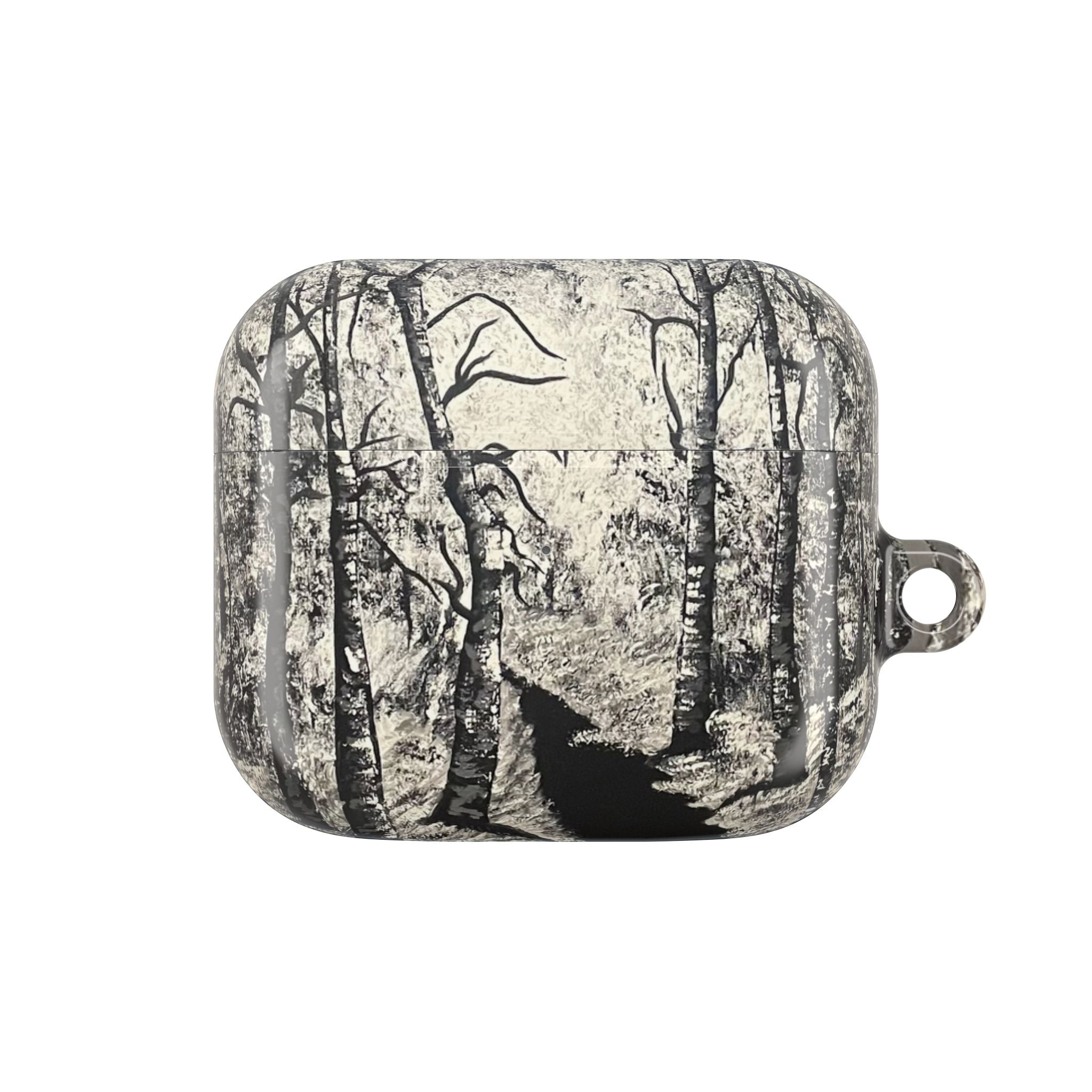 Silver Shadows AirPod Case