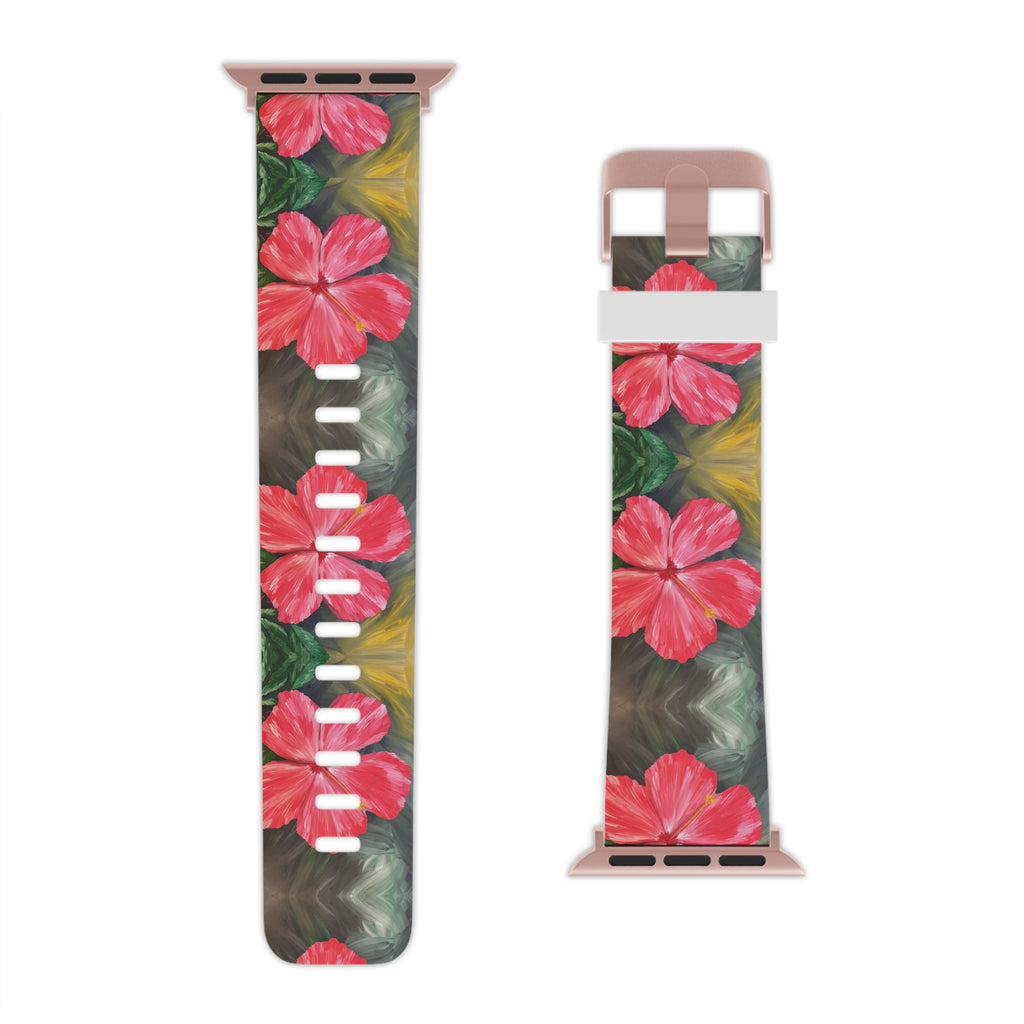Hibiscus Hues Watch Bands