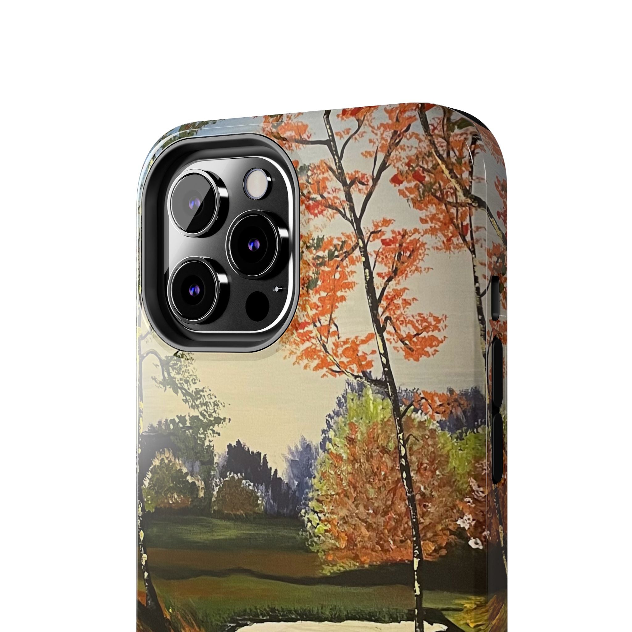 Whispering Birches Phone Case - Hand Painted Unique Designs