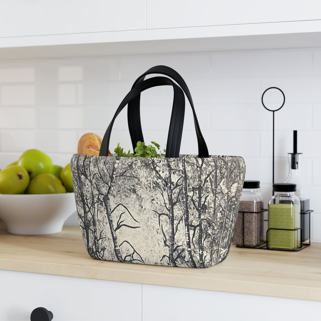 Silver Shadows Lunch Bag — Insulated Tote