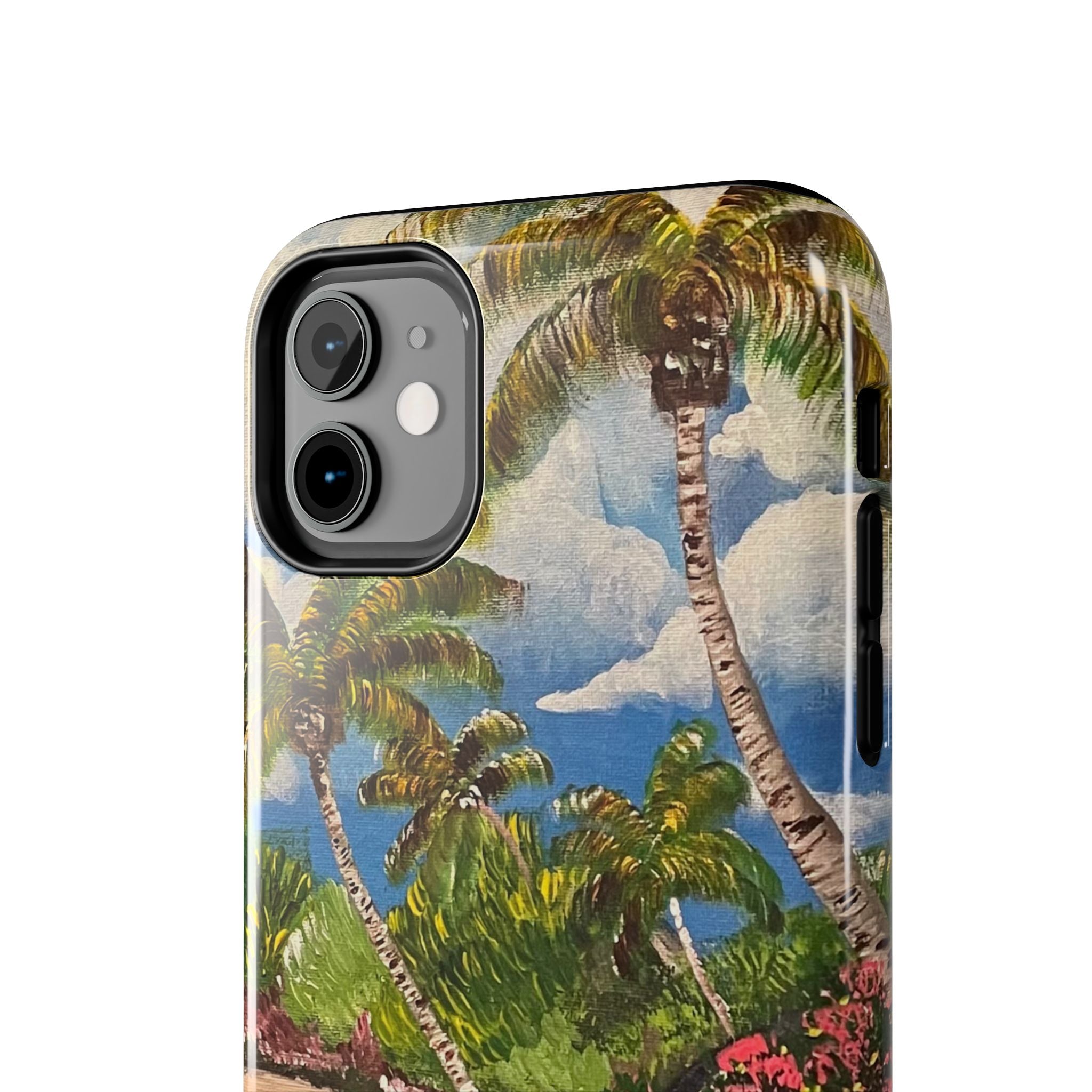 Blooming Paradise Phone Case Hand Painted Unique Designs
