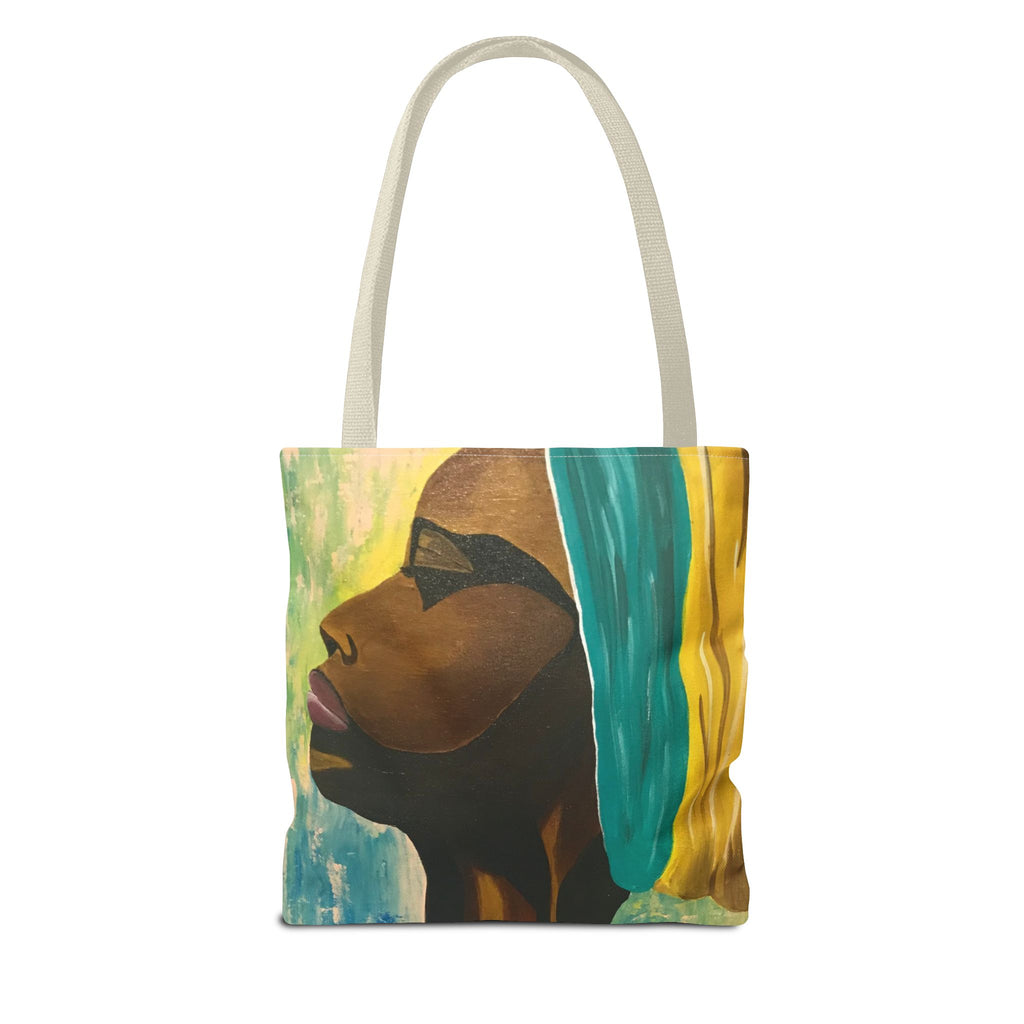 Hues of Heritage Hand Painted Tote Bag
