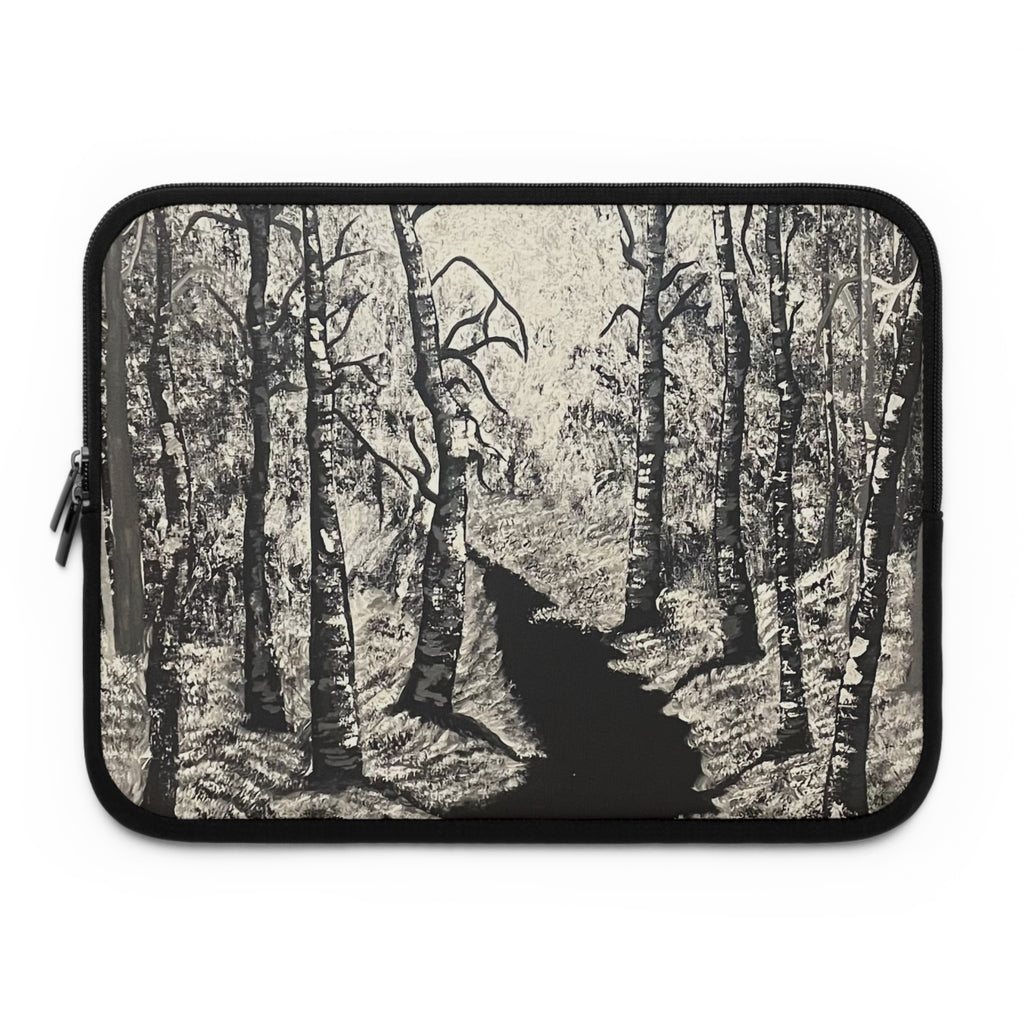 Silver Shadows  Laptop Sleeve for Tech Lovers - Perfect Gift for Students and Professionals