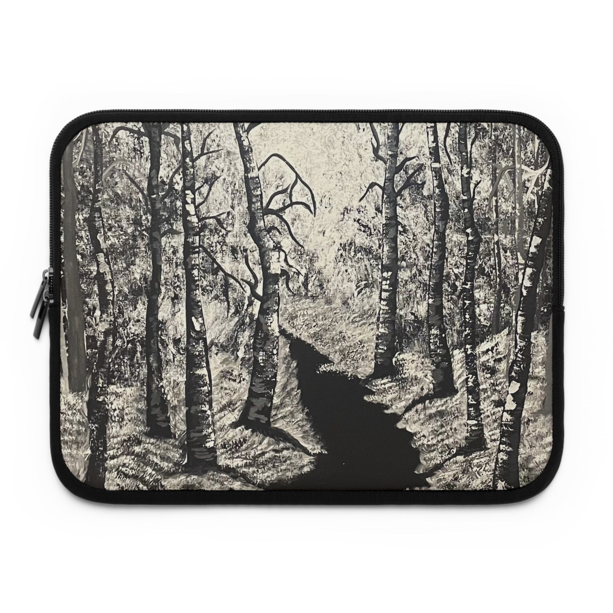 Silver Shadows  Laptop Sleeve for Tech Lovers - Perfect Gift for Students and Professionals