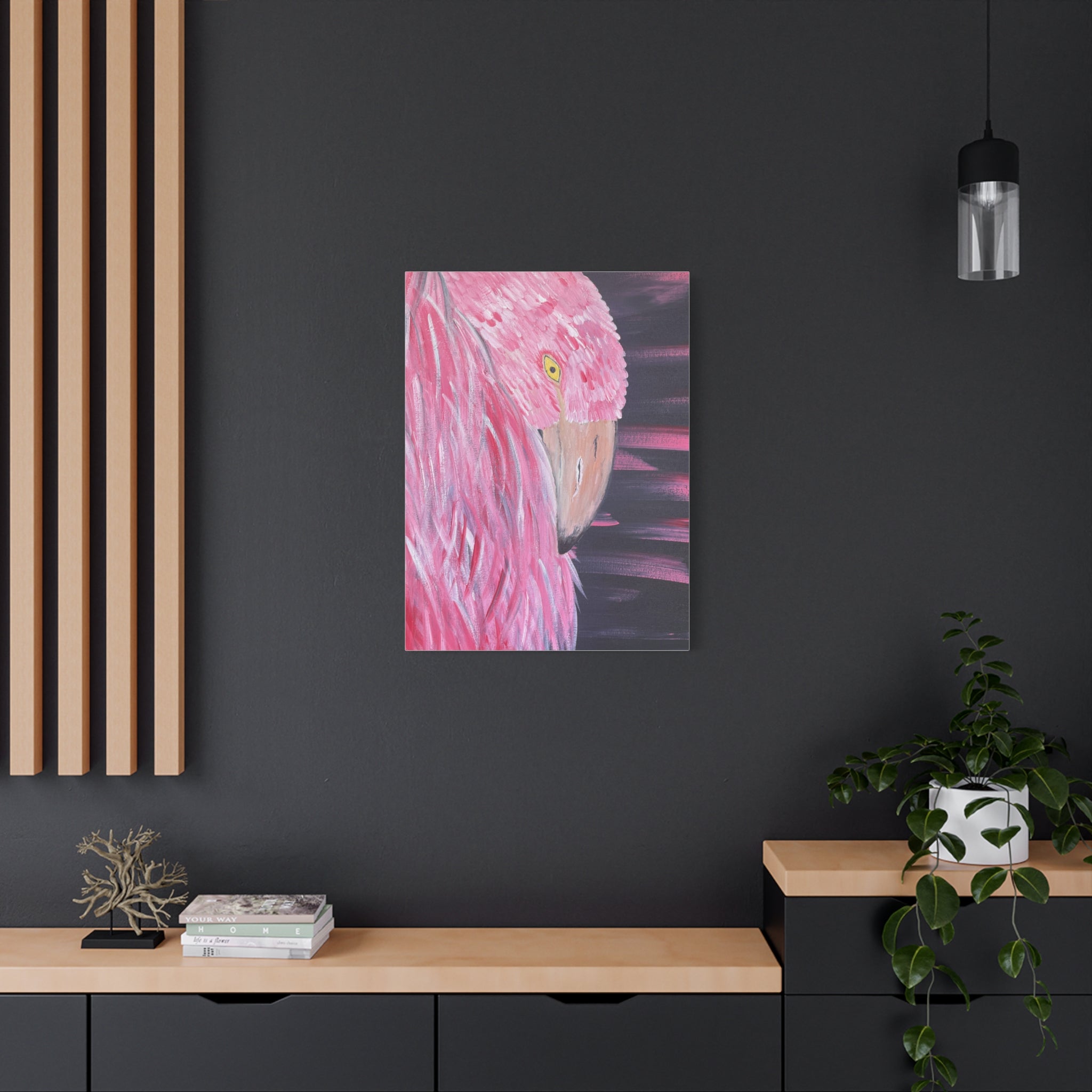 Feathered Grace Canvas Wall Art