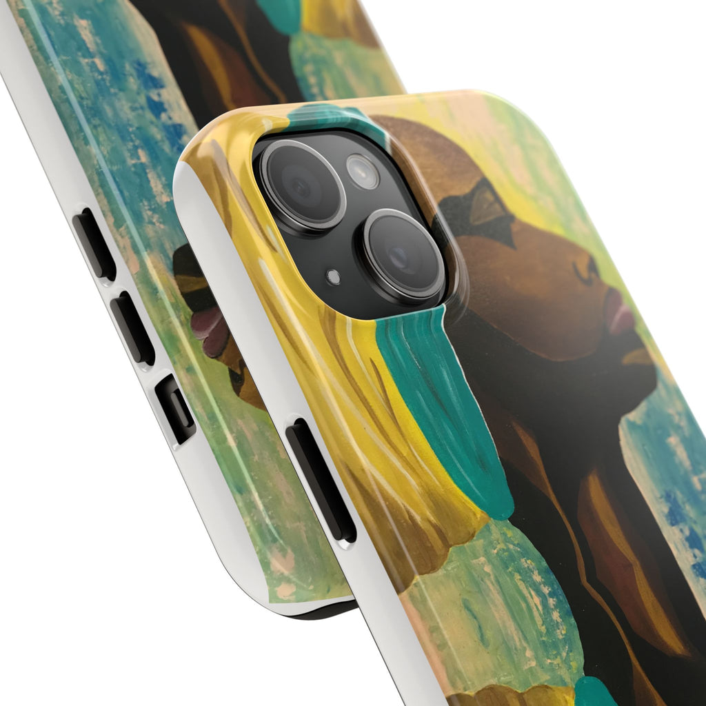 Hues of Heritage Phone Case Hand Painted