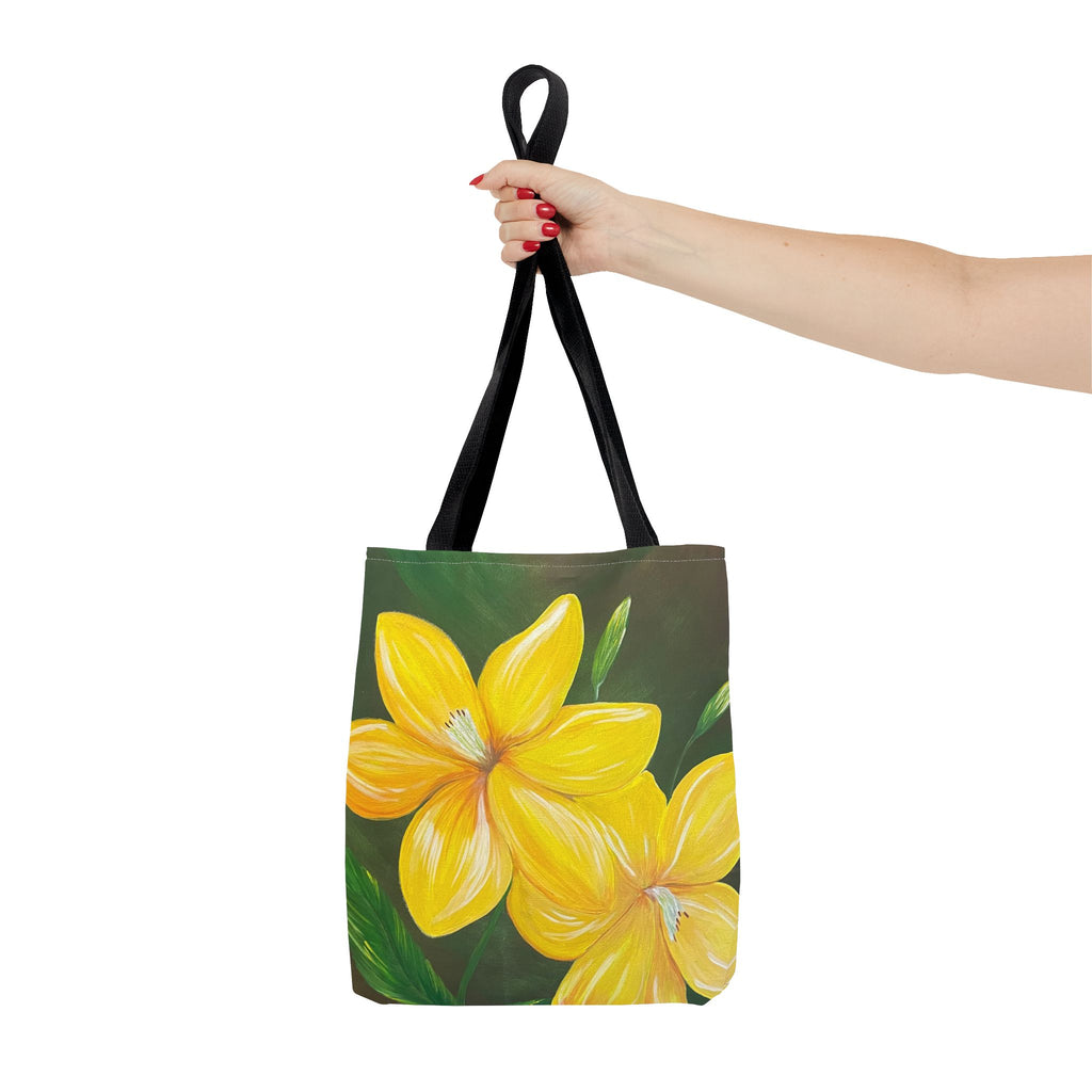 Golden Bloom Tote Bag