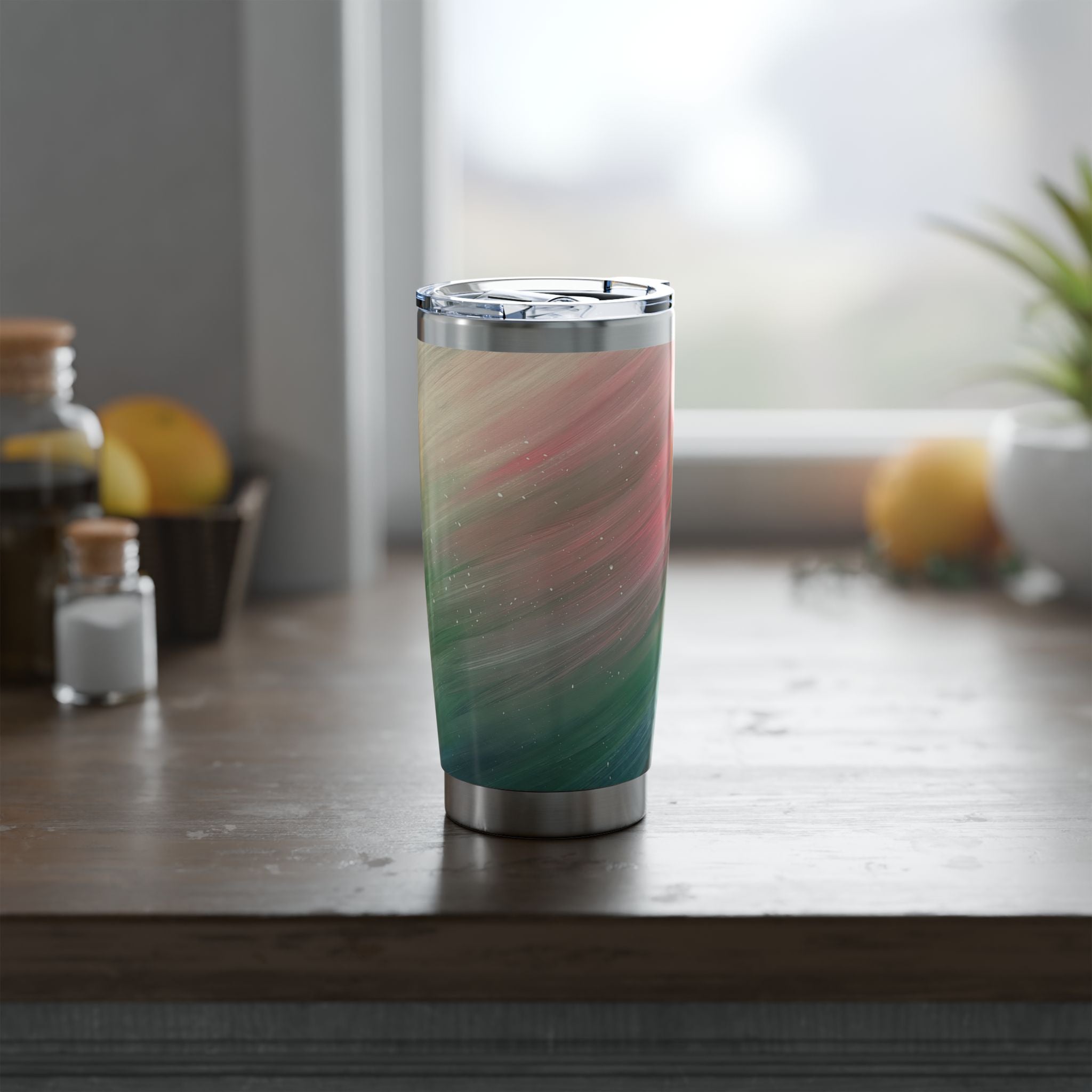 North Sky Tumbler | Vagabond 20oz Insulated Drinkware, Summer Travel Mug, Gift for Nature Lovers, Eco-Friendly Hydration