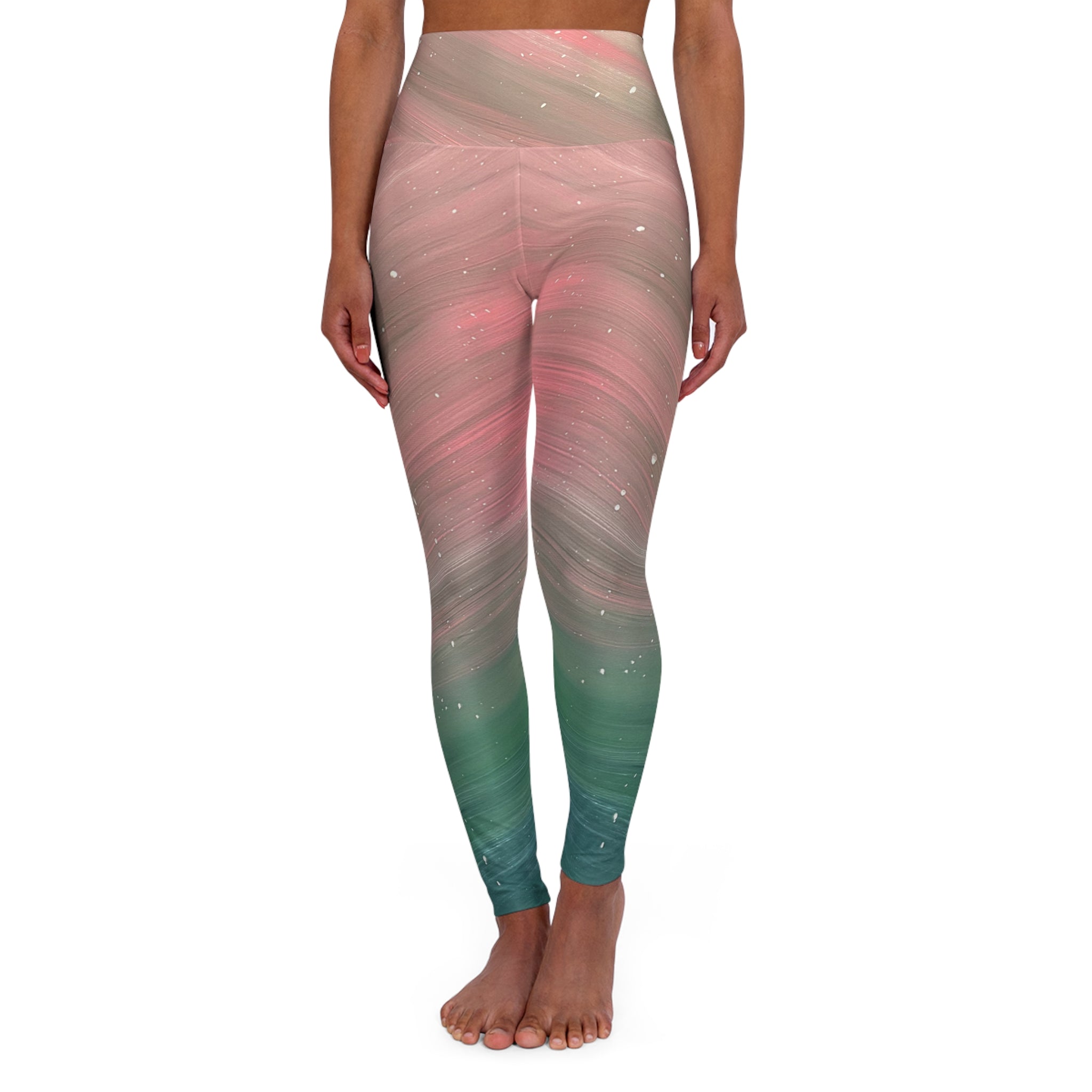 North Sky Yoga Leggings - Comfort Fit, Fitness Apparel, Workout Gear, Athleisure, Gift for Yoga Lovers