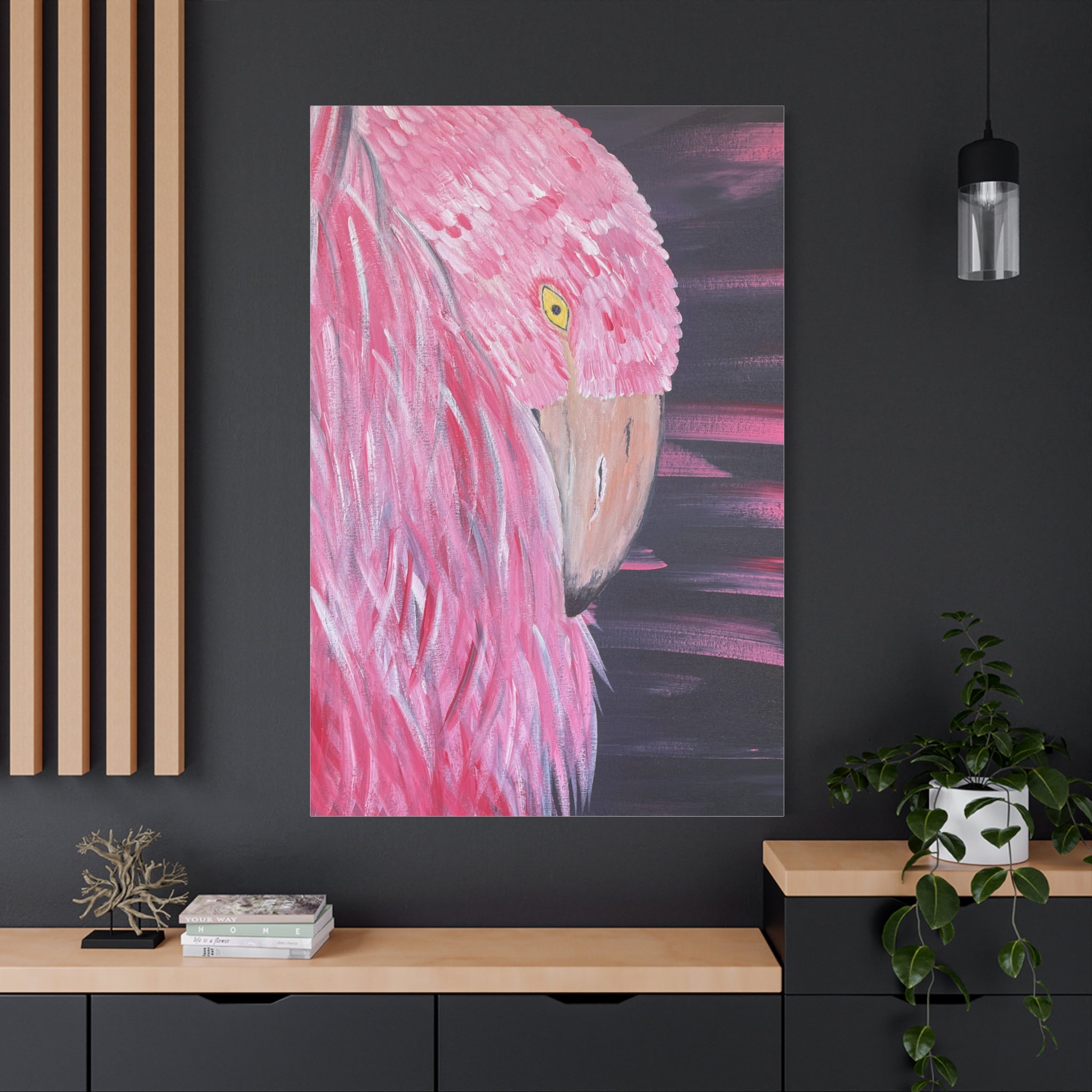 Feathered Grace Canvas Wall Art