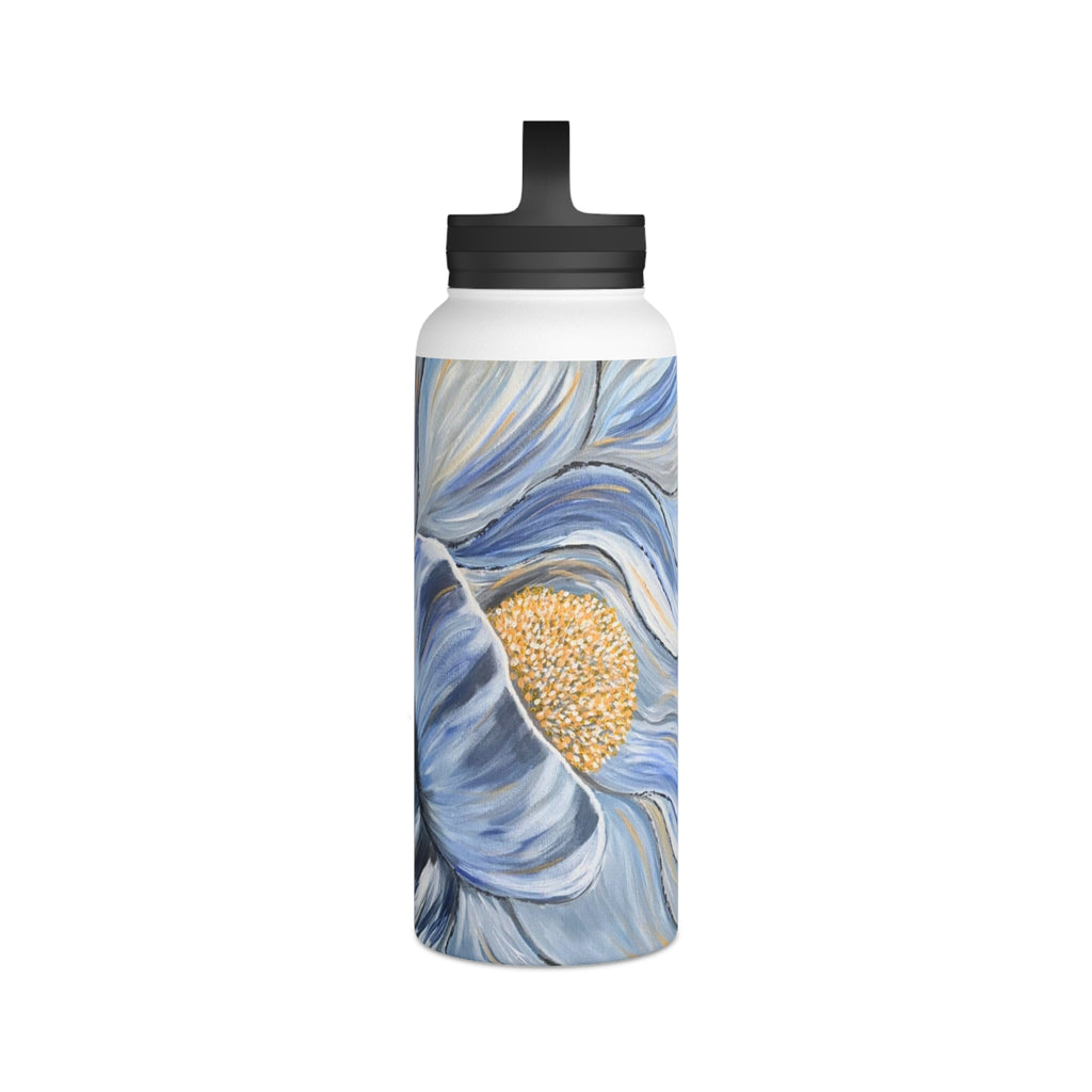 Velvet Current Stainless Steel Water Bottle with Handle Lid