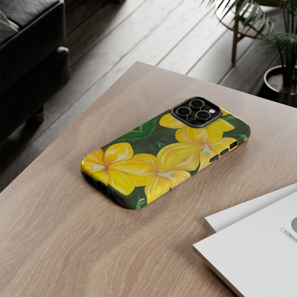 Golden Bloom Tough Cases