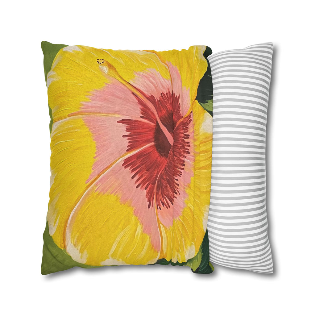 Blushing Sunrise Square Decorative Pillow Sham