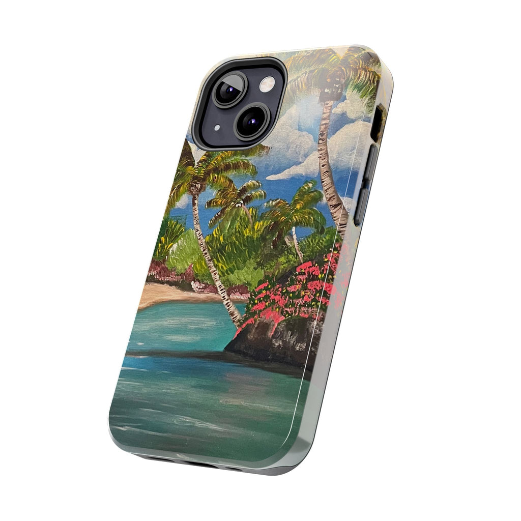 Blooming Paradise Phone Case Hand Painted Unique Designs