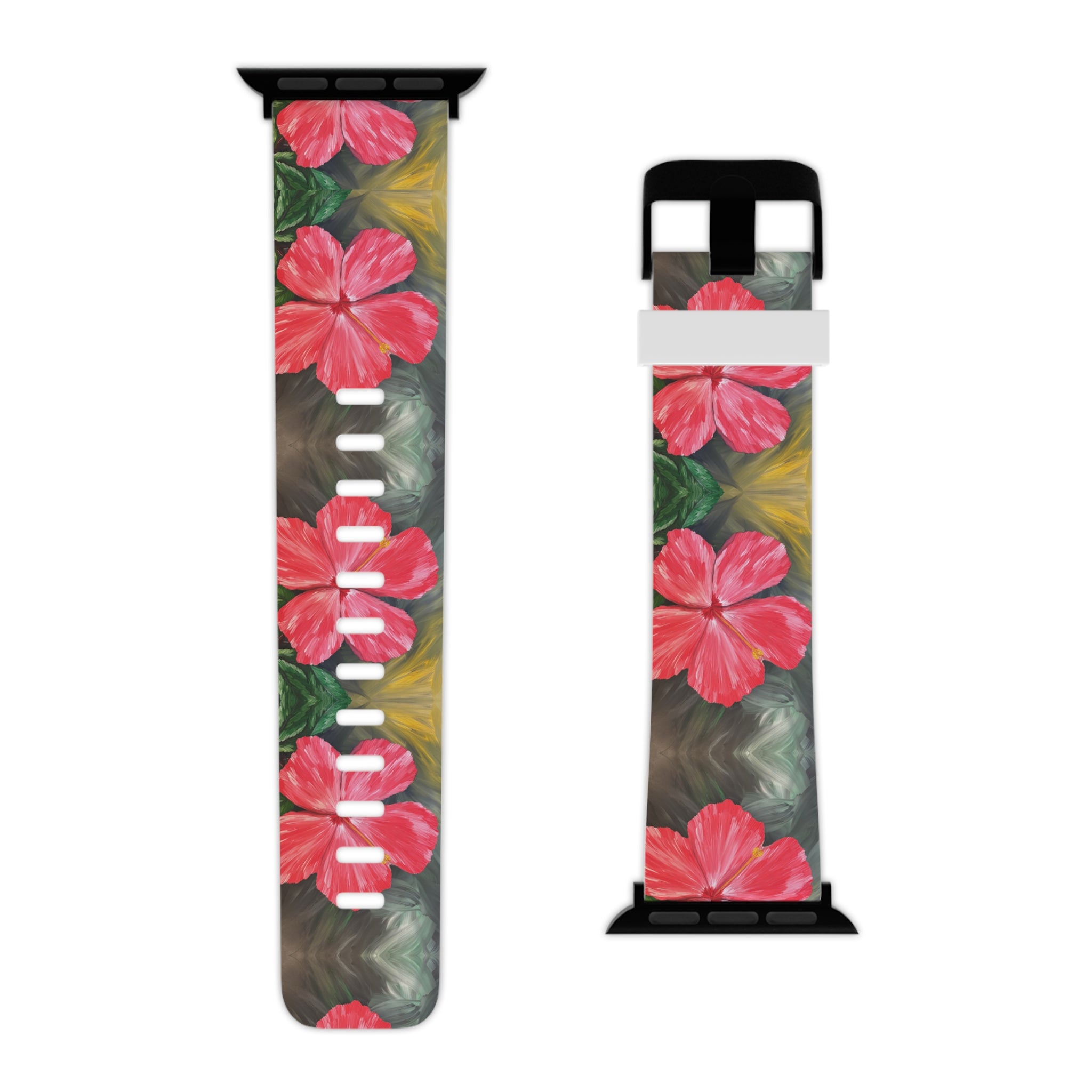 Hibiscus Hues Watch Bands