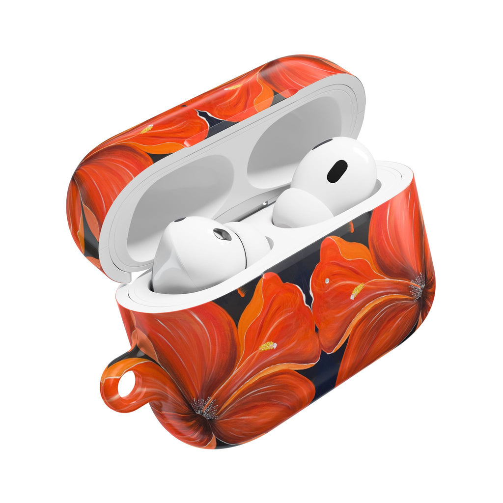 Scarlet Veil AirPod Case
