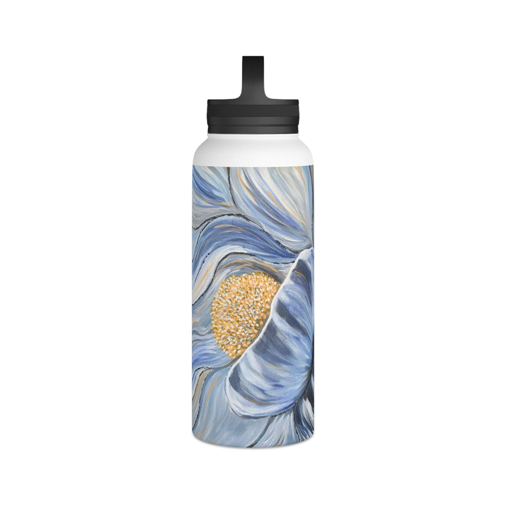 Velvet Current Stainless Steel Water Bottle with Handle Lid