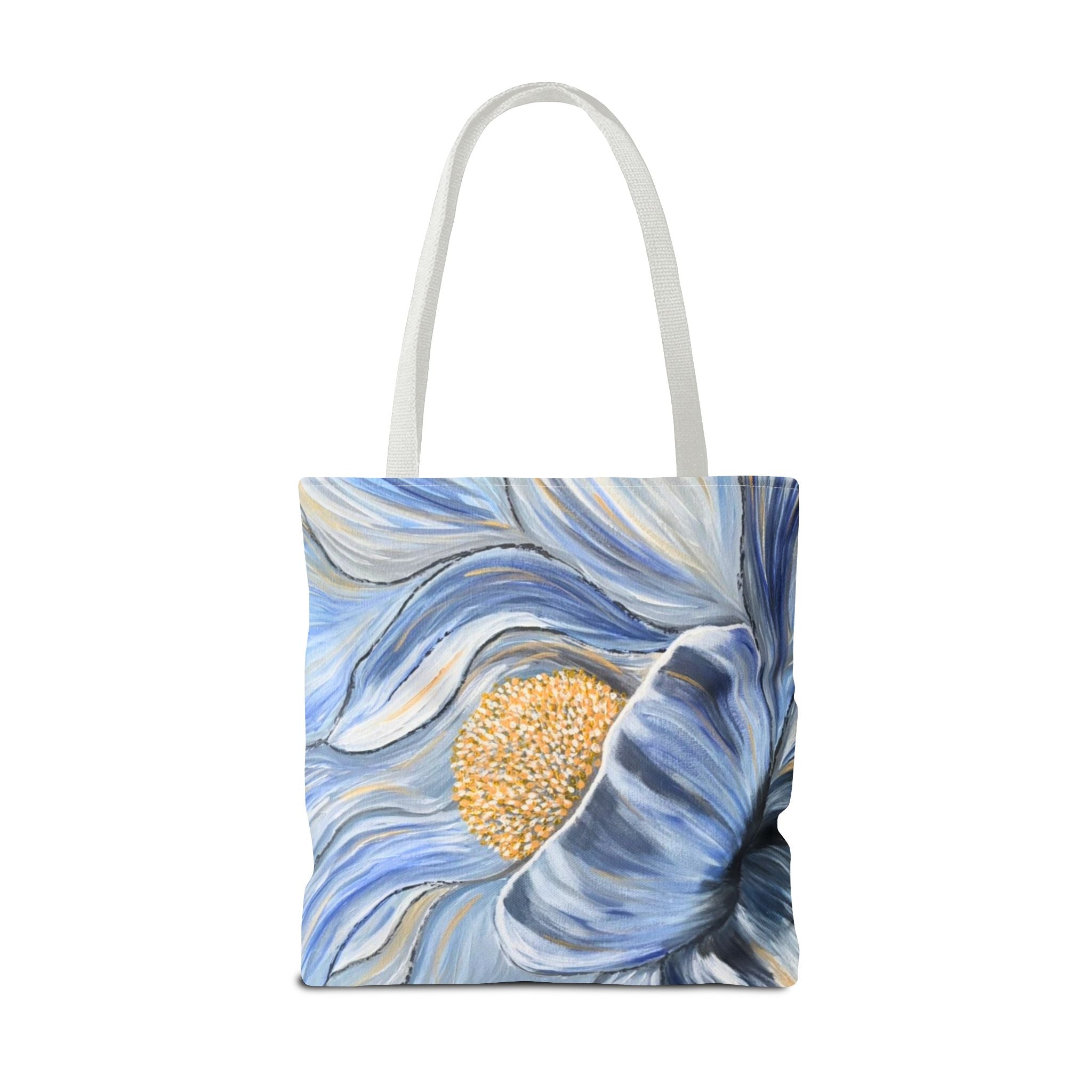 Velvet Current Hand Painted Tote Bag