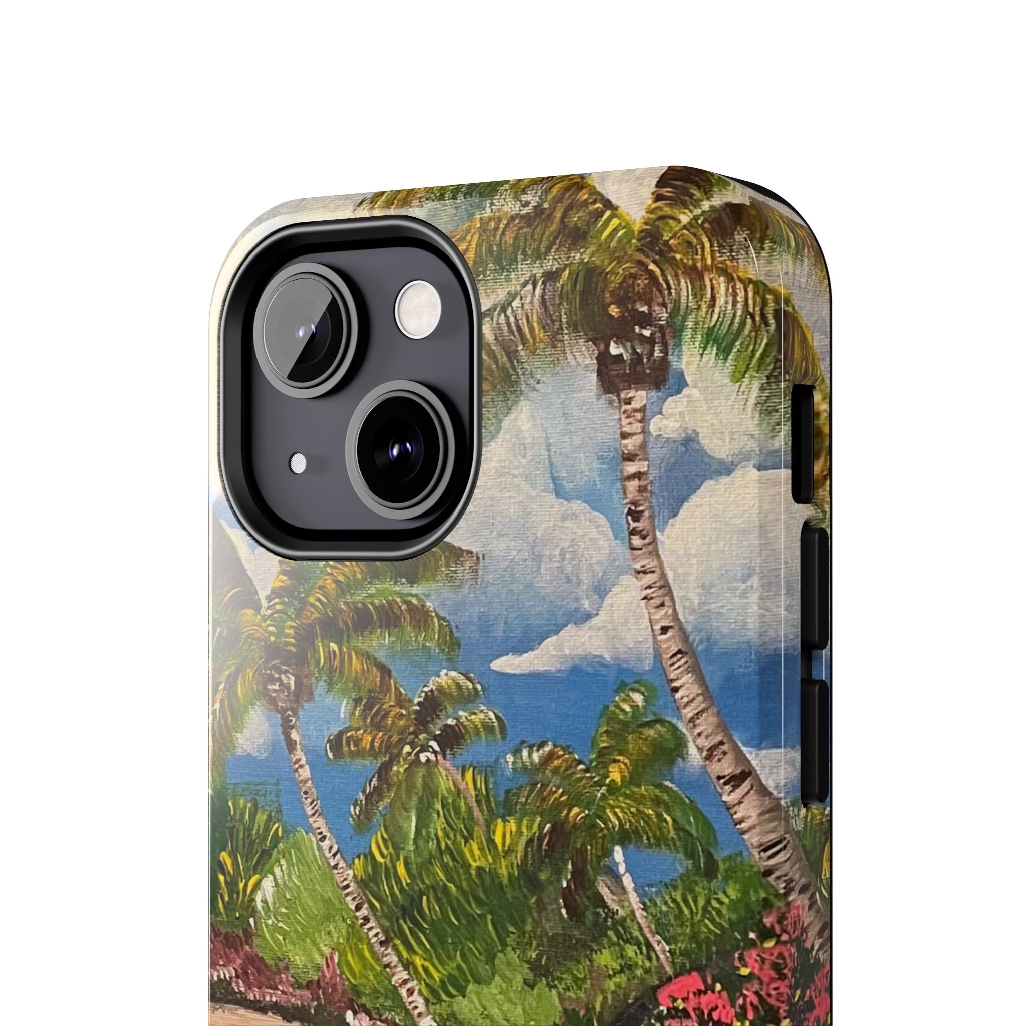 Blooming Paradise Phone Case Hand Painted Unique Designs