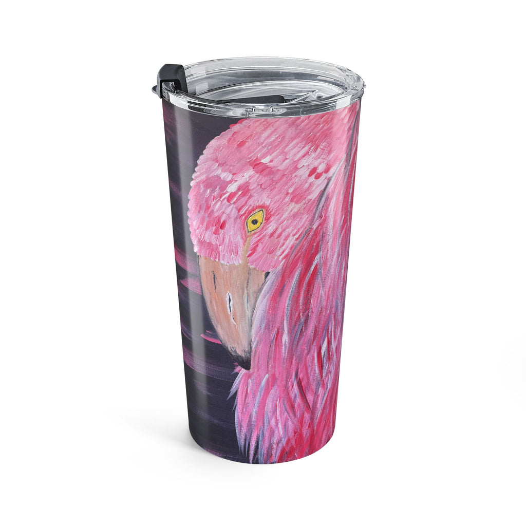 Feathered Grace 20oz Artistic Tumbler - Perfect Hand Painted Gift